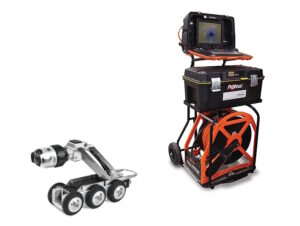 Crawler inspection camera for pipes