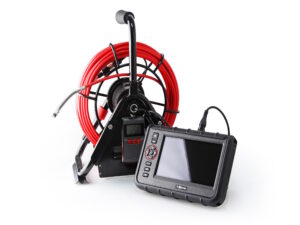 Video borescope with working length of 25m