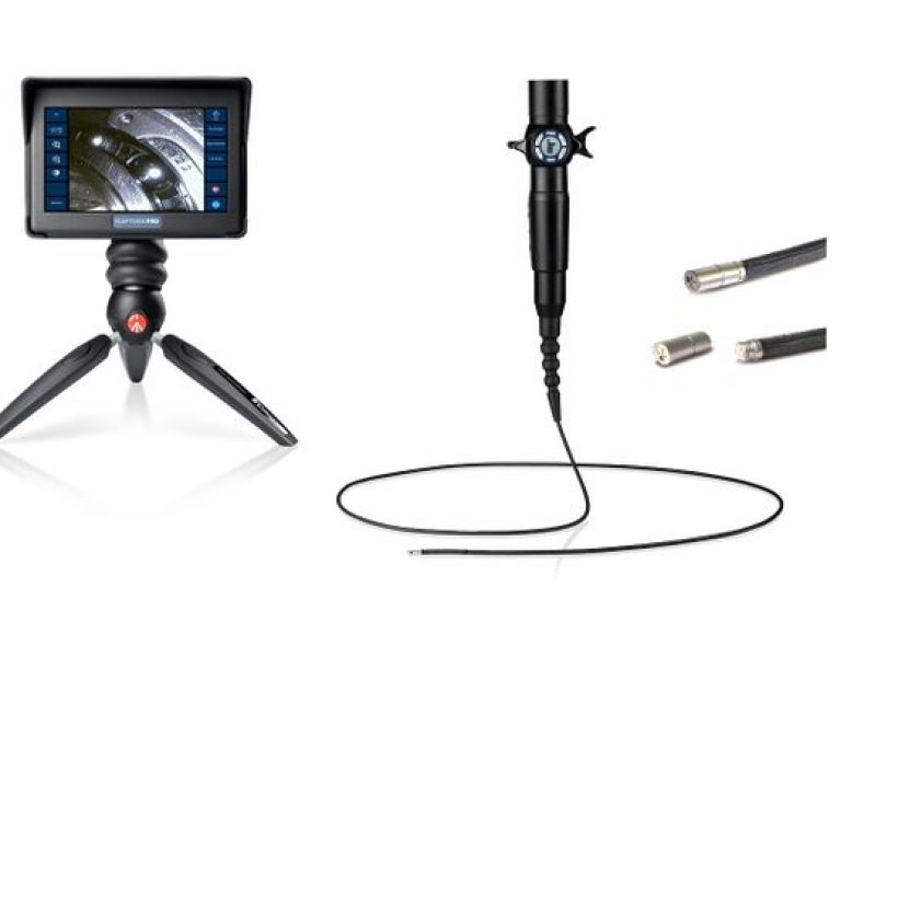 Video-endoscoop met verwisselbare tip